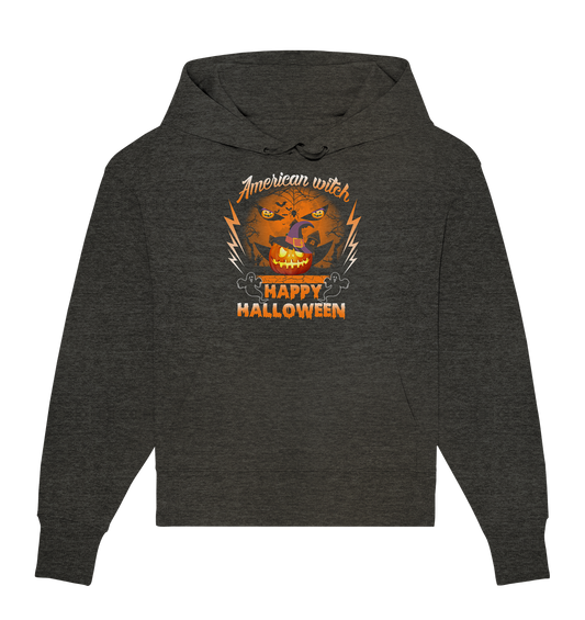 American Witch (Kürbis) - Organic Oversize Hoodie