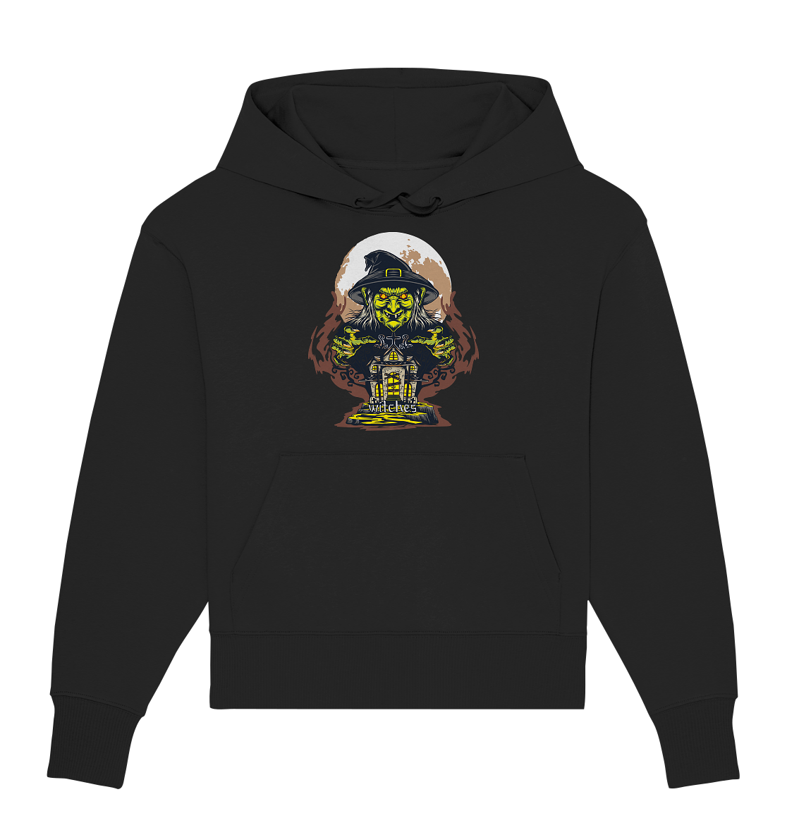 Halloween Illustration 10 - Organic Oversize Hoodie