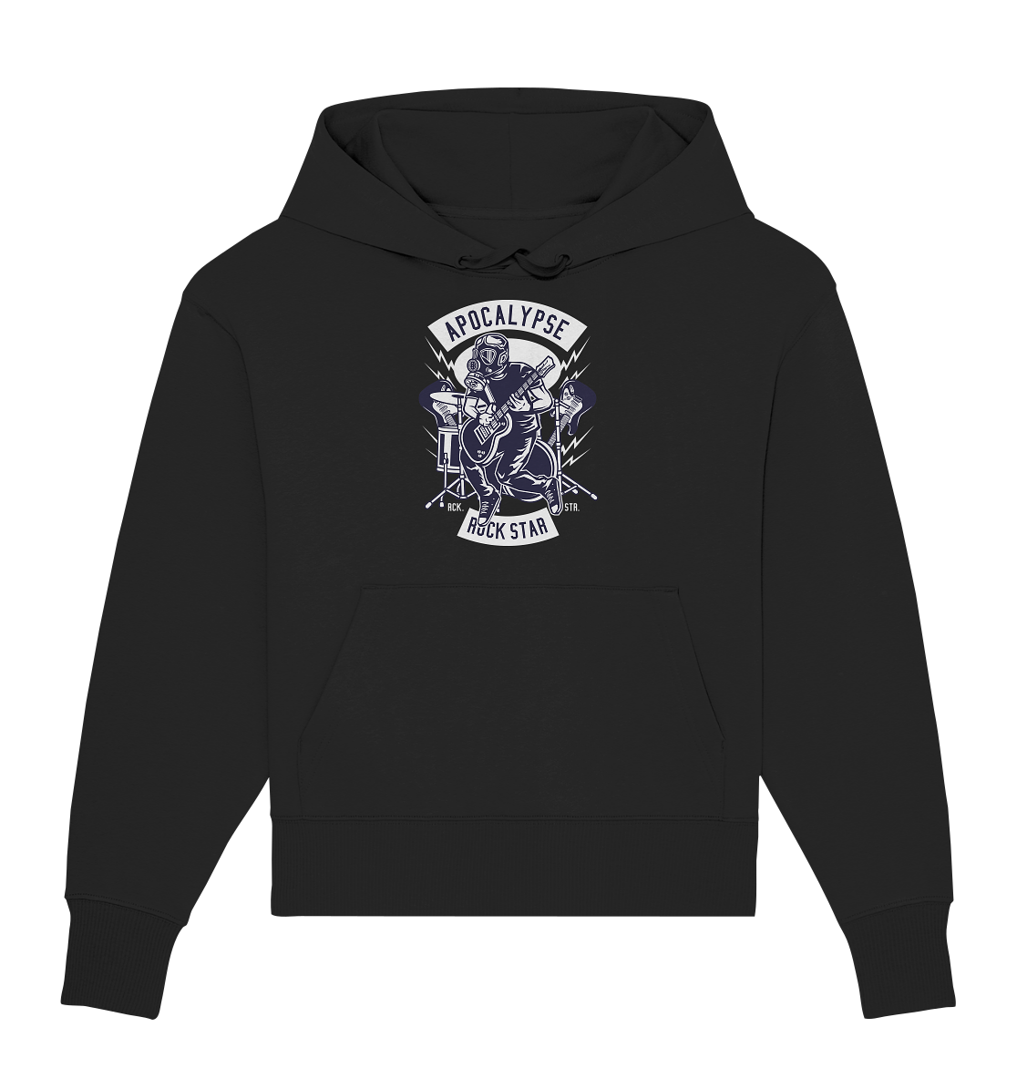 Apocapyse Rock Star - Organic Oversize Hoodie
