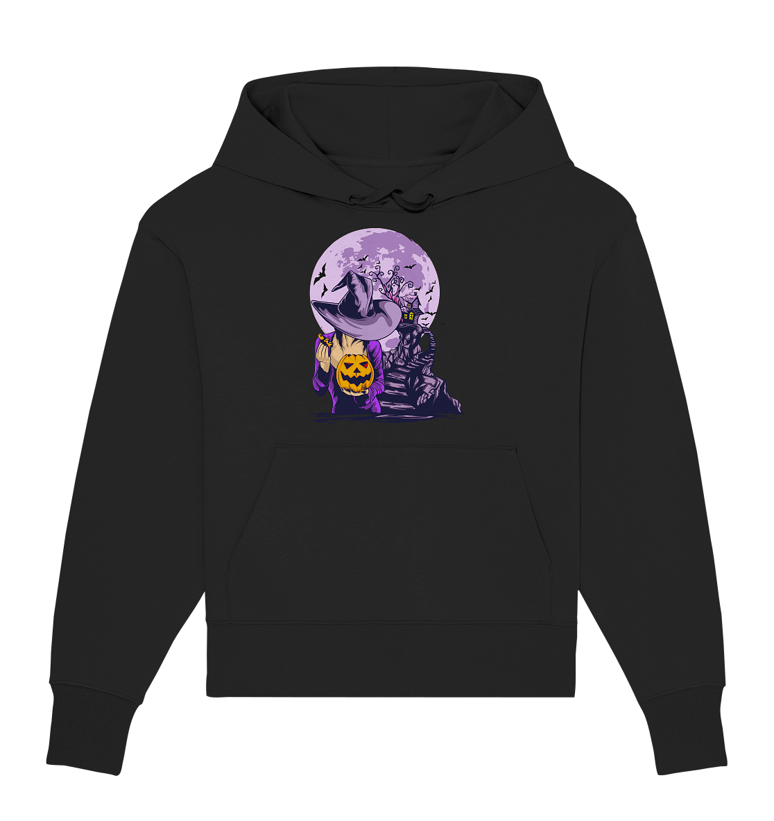 Halloween Illustration 8 - Organic Oversize Hoodie