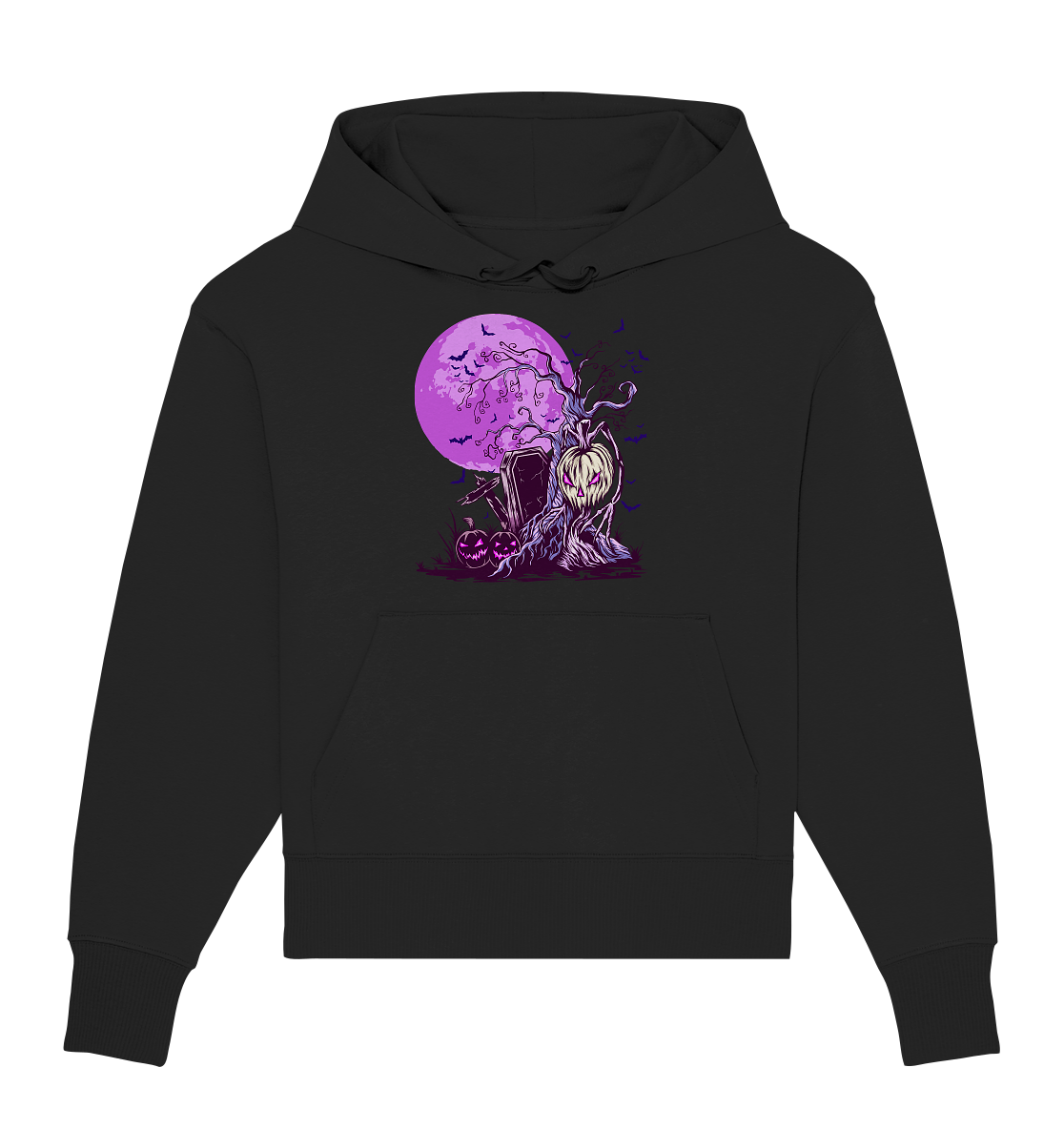 Halloween Illustration 6 - Organic Oversize Hoodie