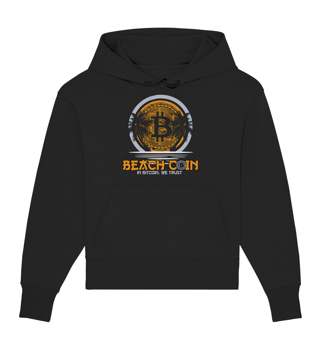 Beachcoin - Organic Oversize Hoodie