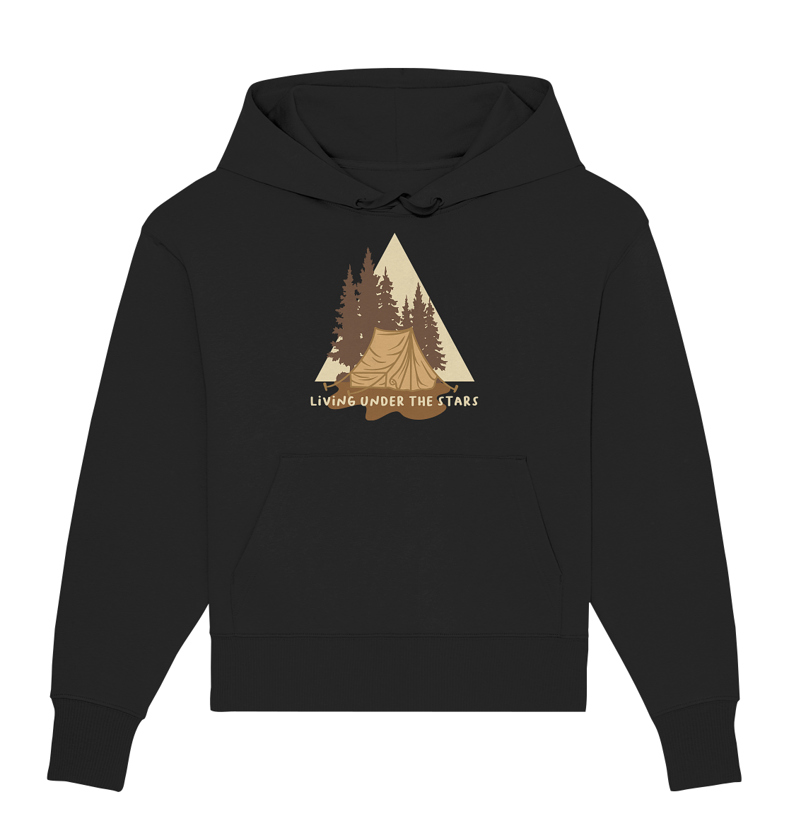 Living Under the Stars - Organic Oversize Hoodie