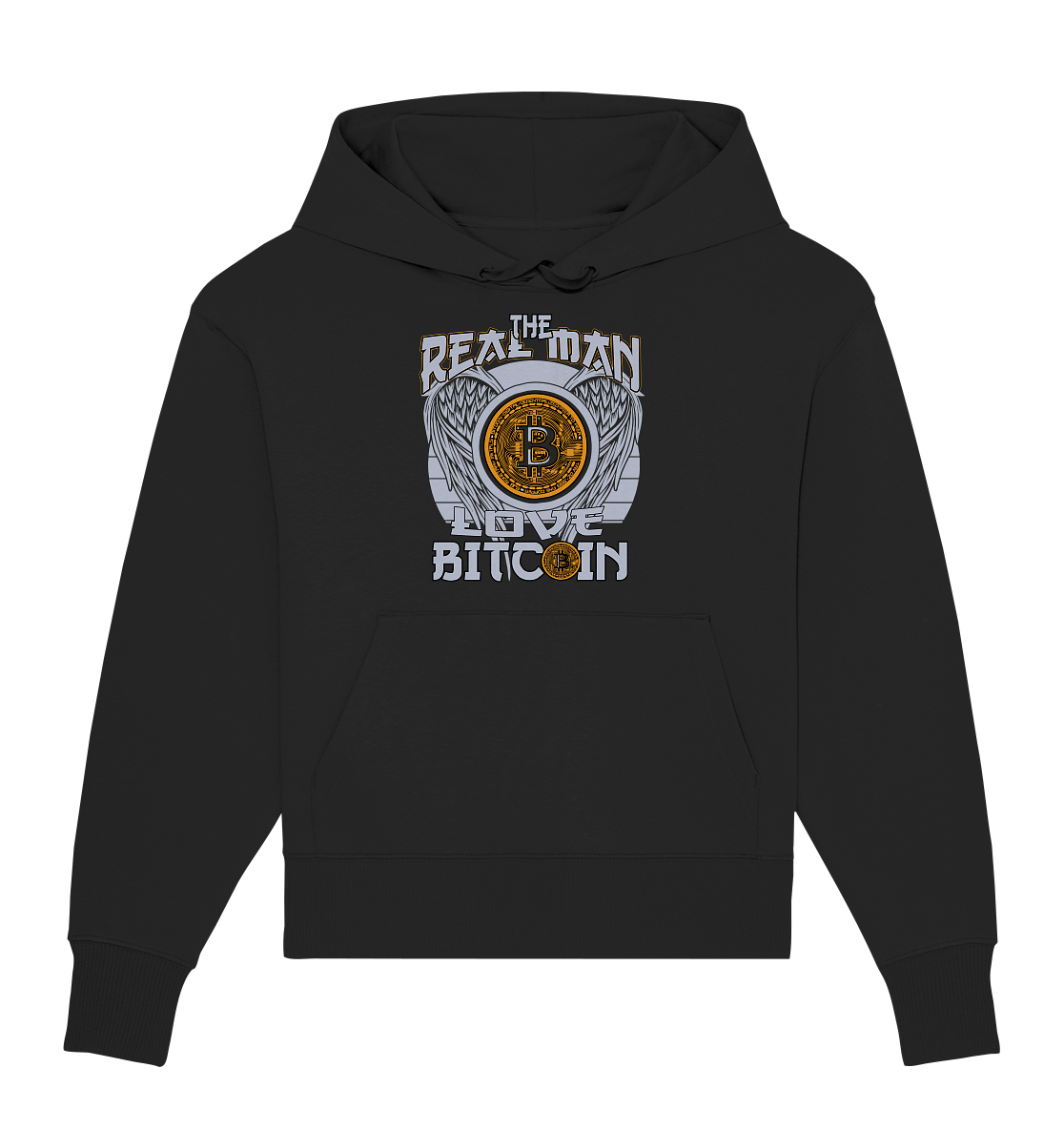 The Real Man - Organic Oversize Hoodie