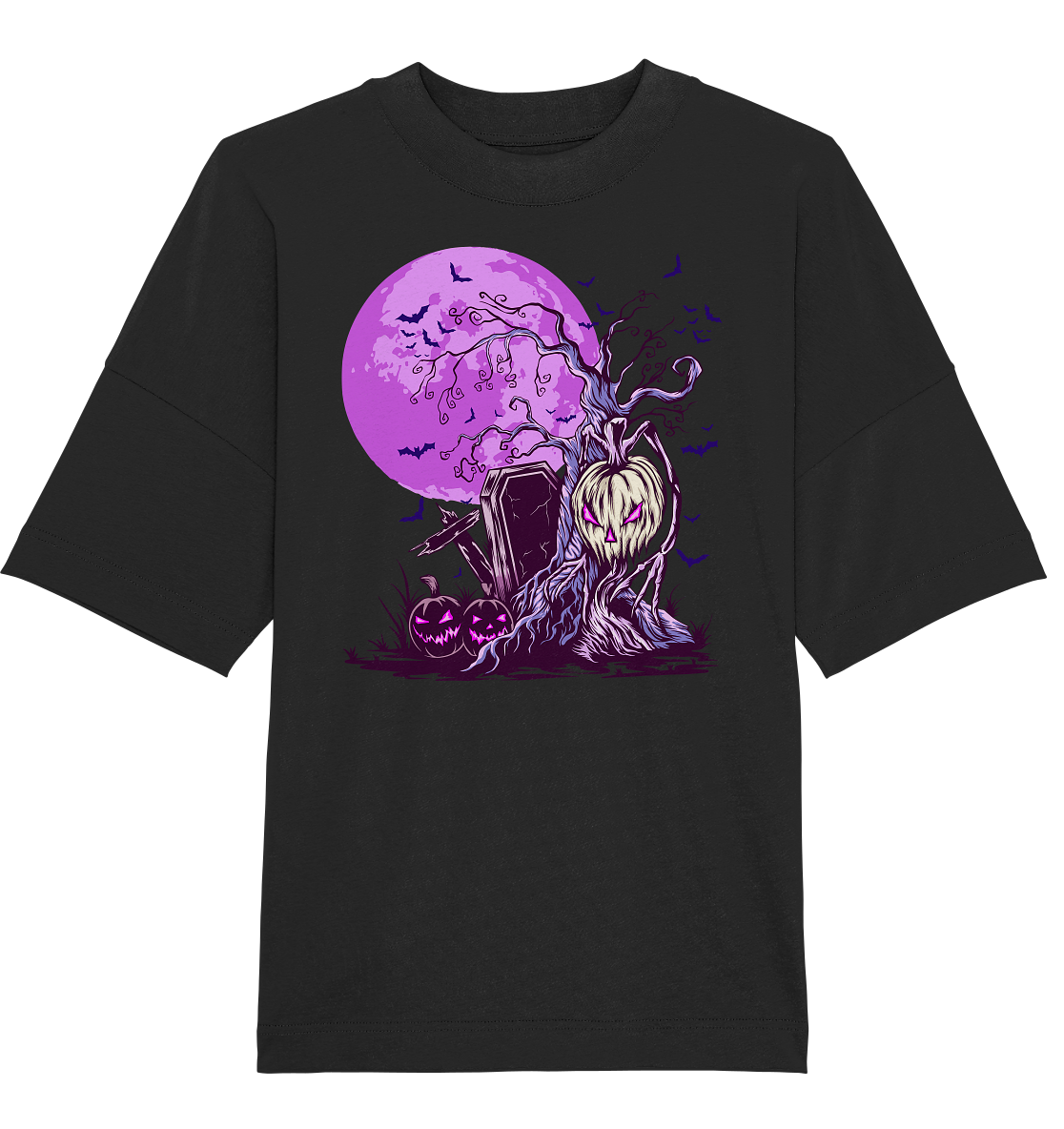 Halloween Illustration 6 - Organic Oversize Shirt
