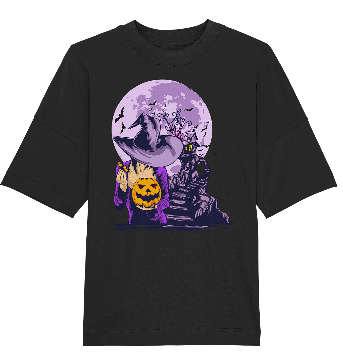 Halloween Illustration 8 - Organic Oversize Shirt