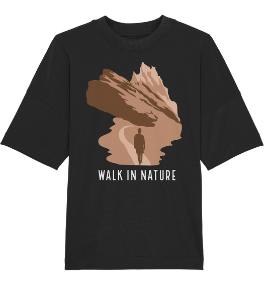 Walk in Nature - Organic Oversize Shirt