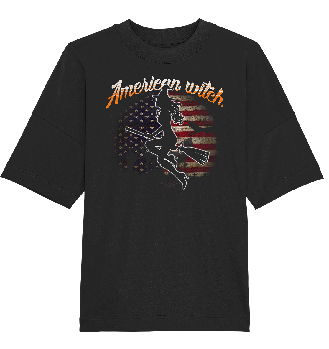 American Witch (Flagge) - Organic Oversize Shirt