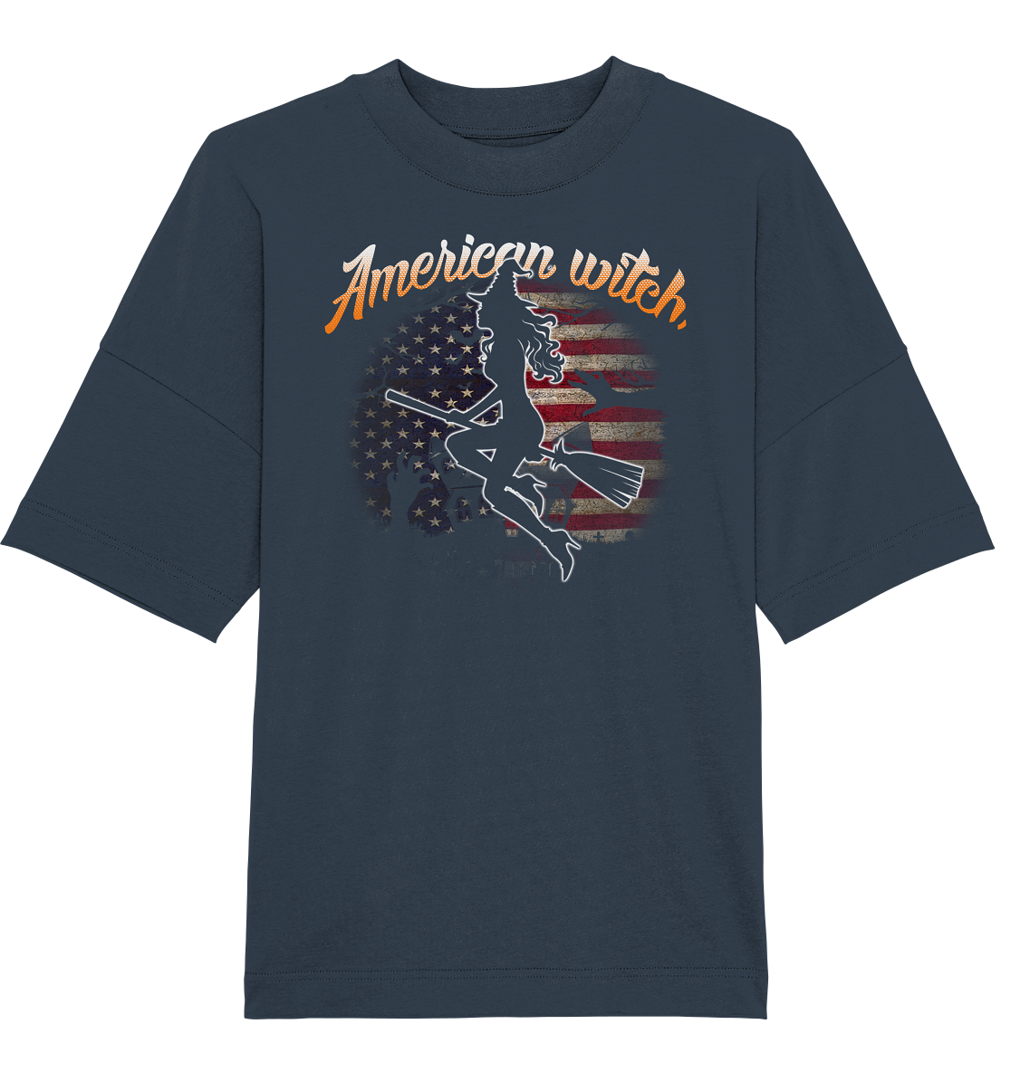 American Witch (Flagge) - Organic Oversize Shirt