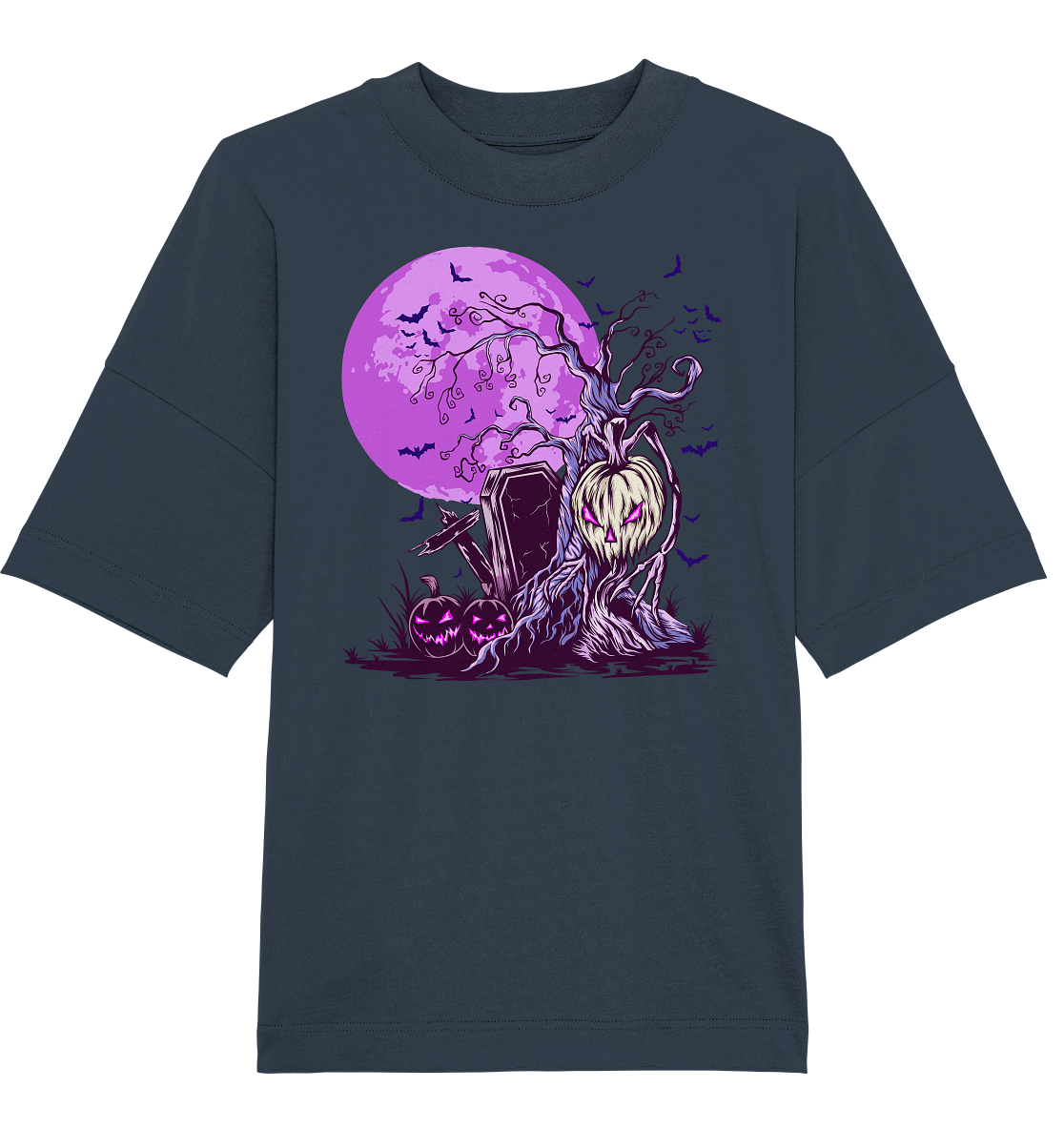 Halloween Illustration 6 - Organic Oversize Shirt