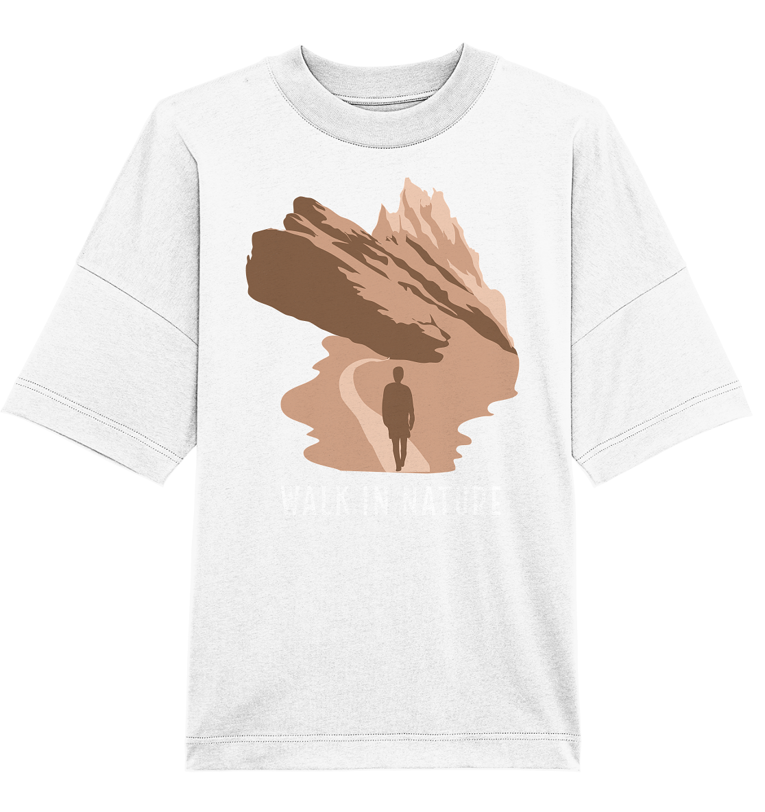 Walk in Nature - Organic Oversize Shirt