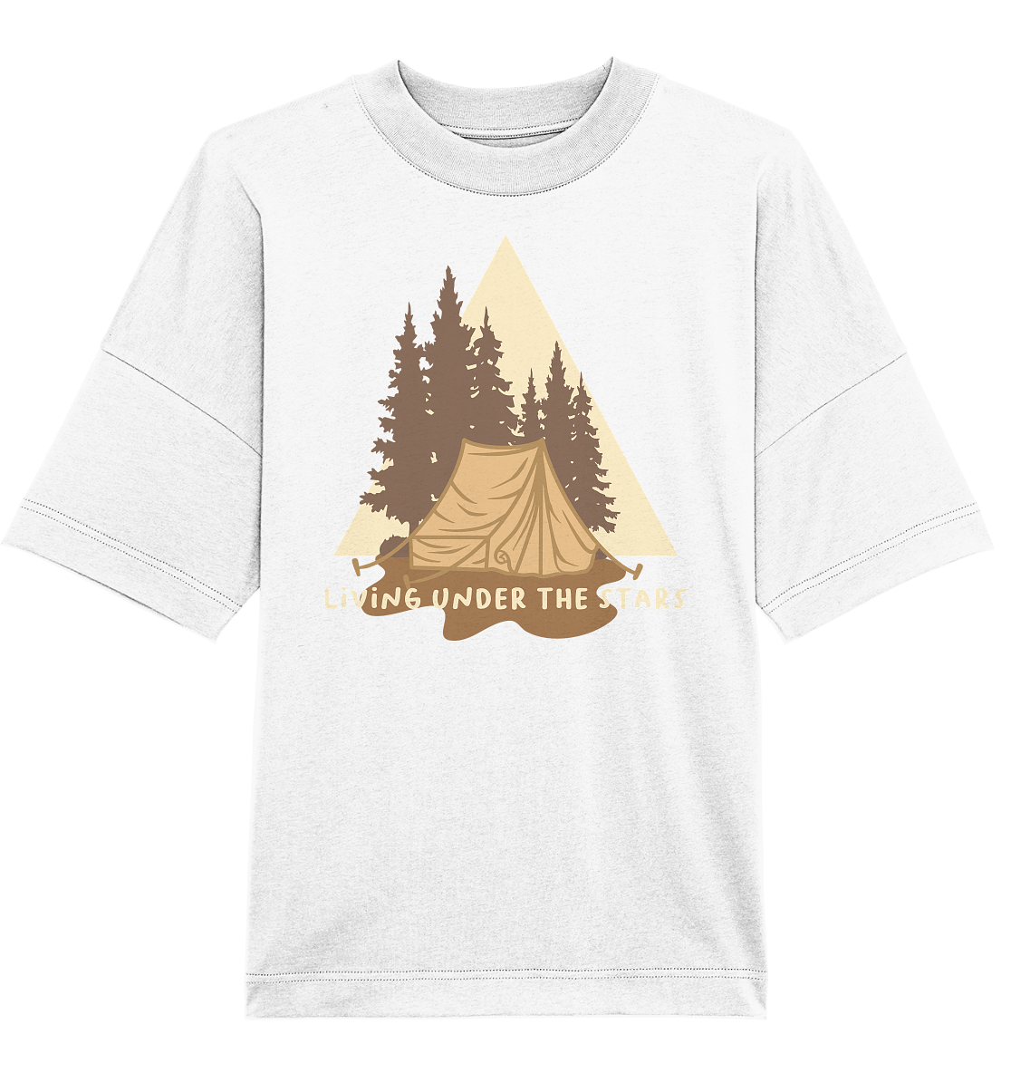 Living Under the Stars - Organic Oversize Shirt