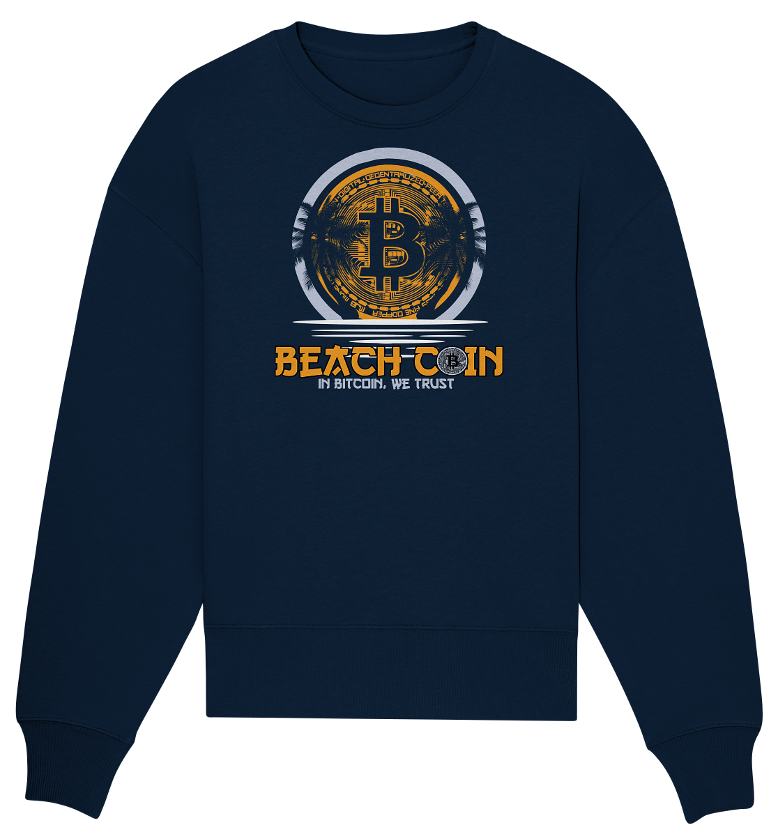 Beachcoin - Organic Oversize Sweatshirt