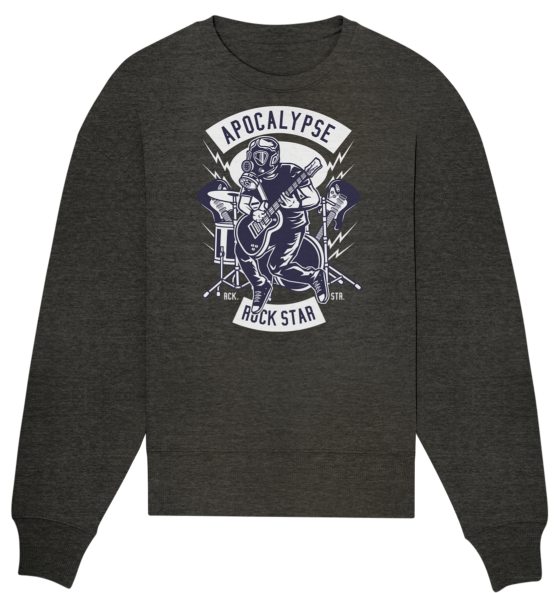 Apocapyse Rock Star - Organic Oversize Sweatshirt