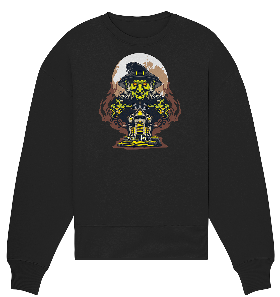 Halloween Illustration 10 - Organic Oversize Sweatshirt