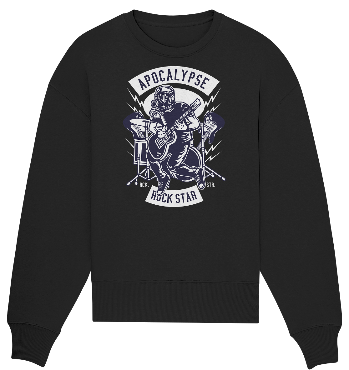 Apocapyse Rock Star - Organic Oversize Sweatshirt