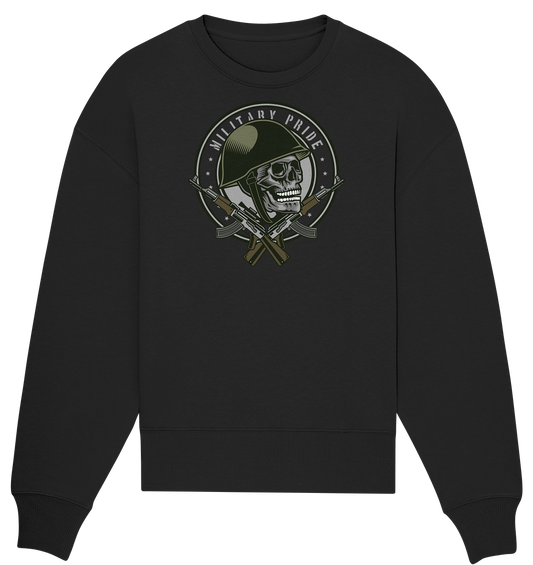 Skull Soldier - Organic Oversize Sweatshirt