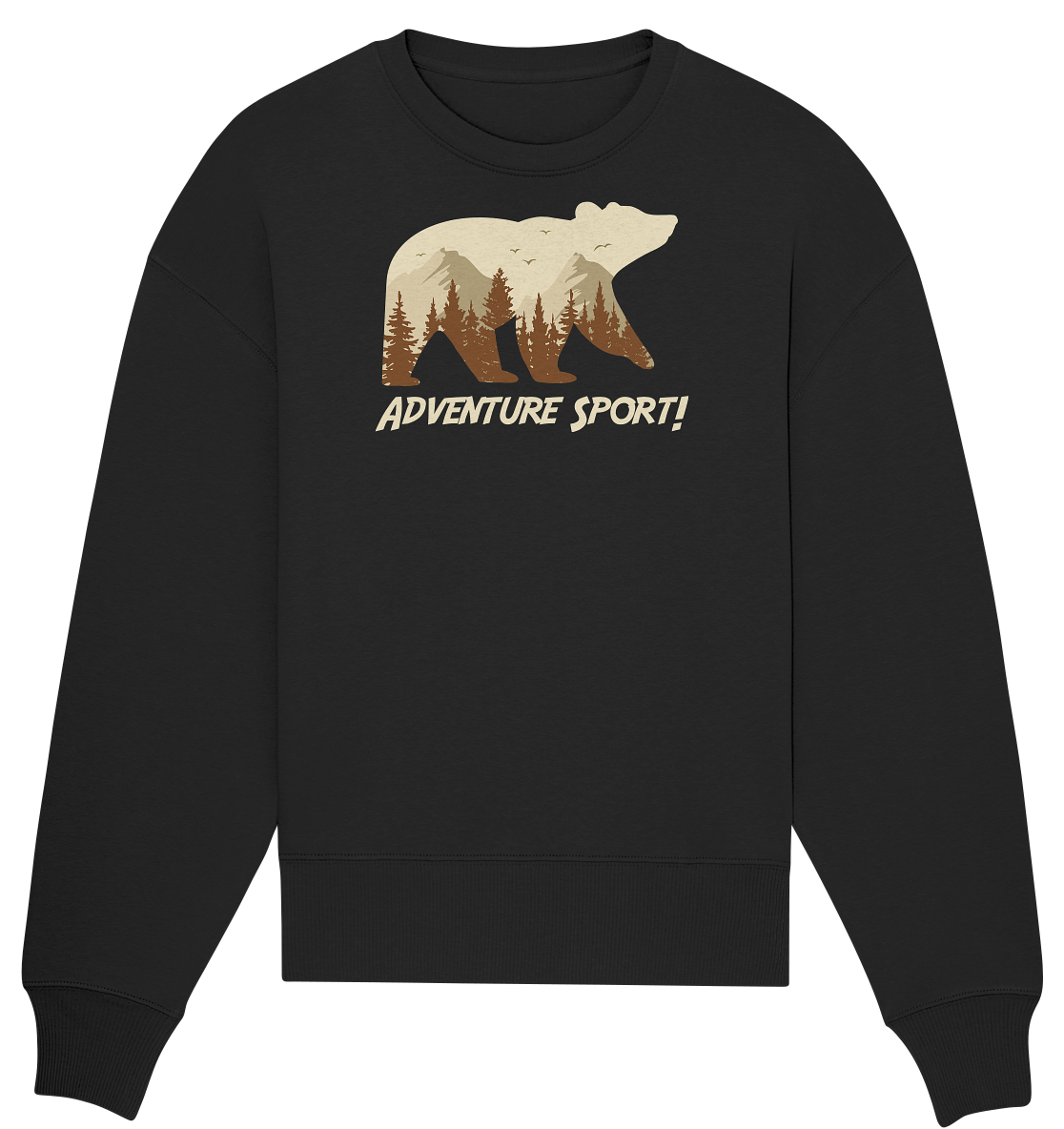 Adventure Sport - Organic Oversize Sweatshirt
