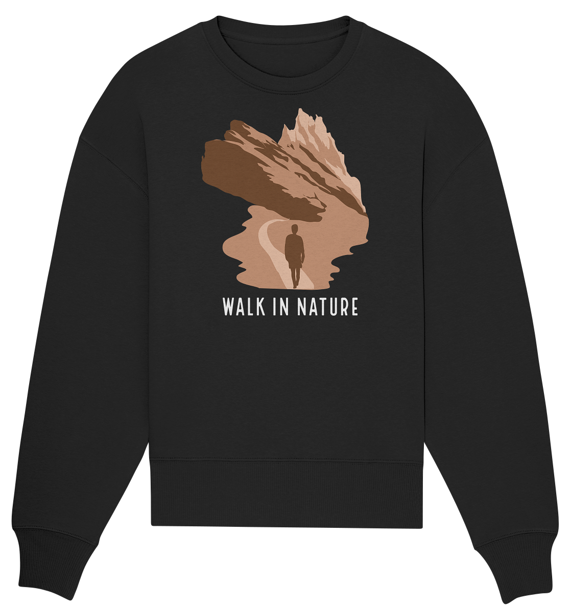 Walk in Nature - Organic Oversize Sweatshirt
