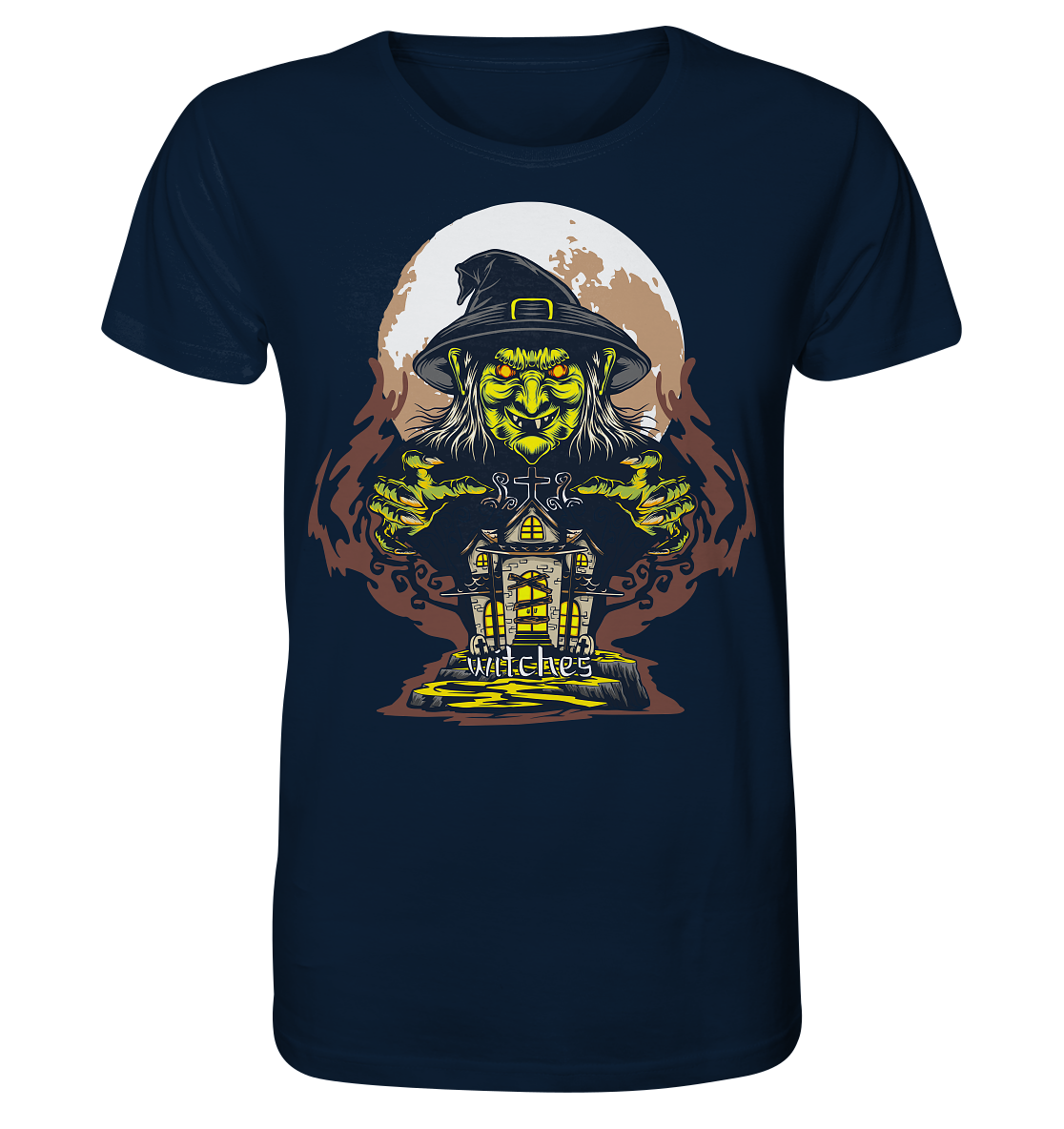 Halloween Illustration 10 - Organic Shirt