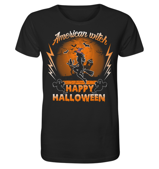 American Witch (Orange) - Organic Shirt