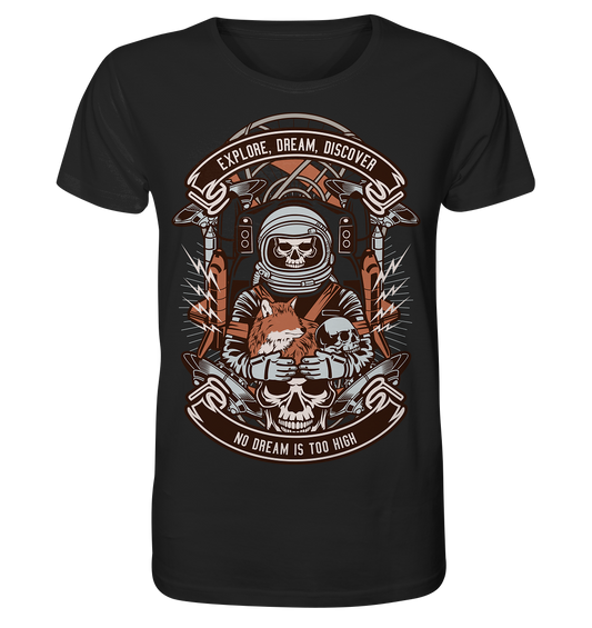 Astronaut Skull - Organic Shirt