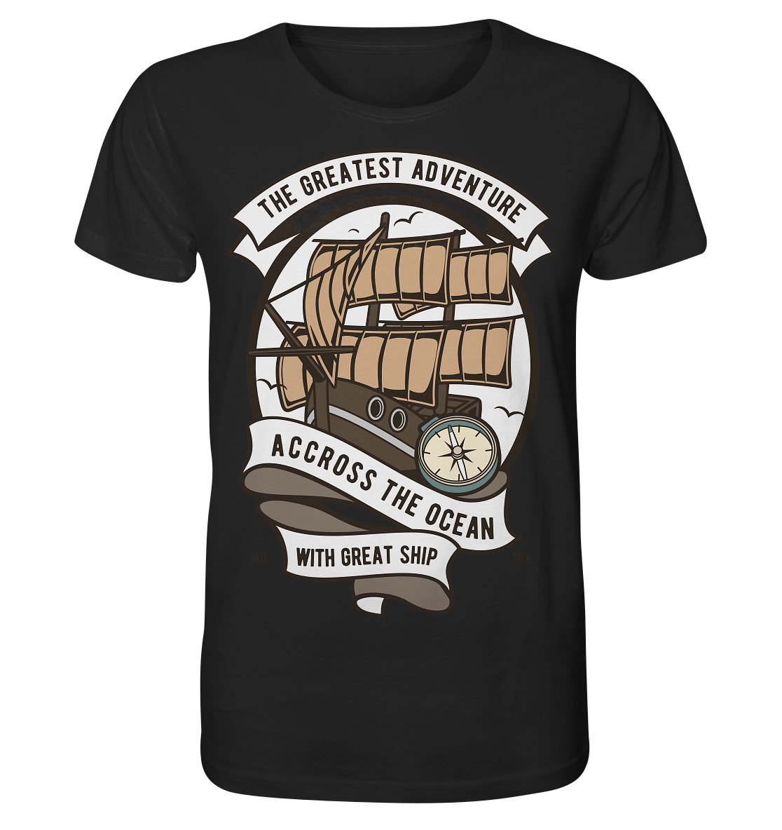 Accross The Ocean - Organic Shirt