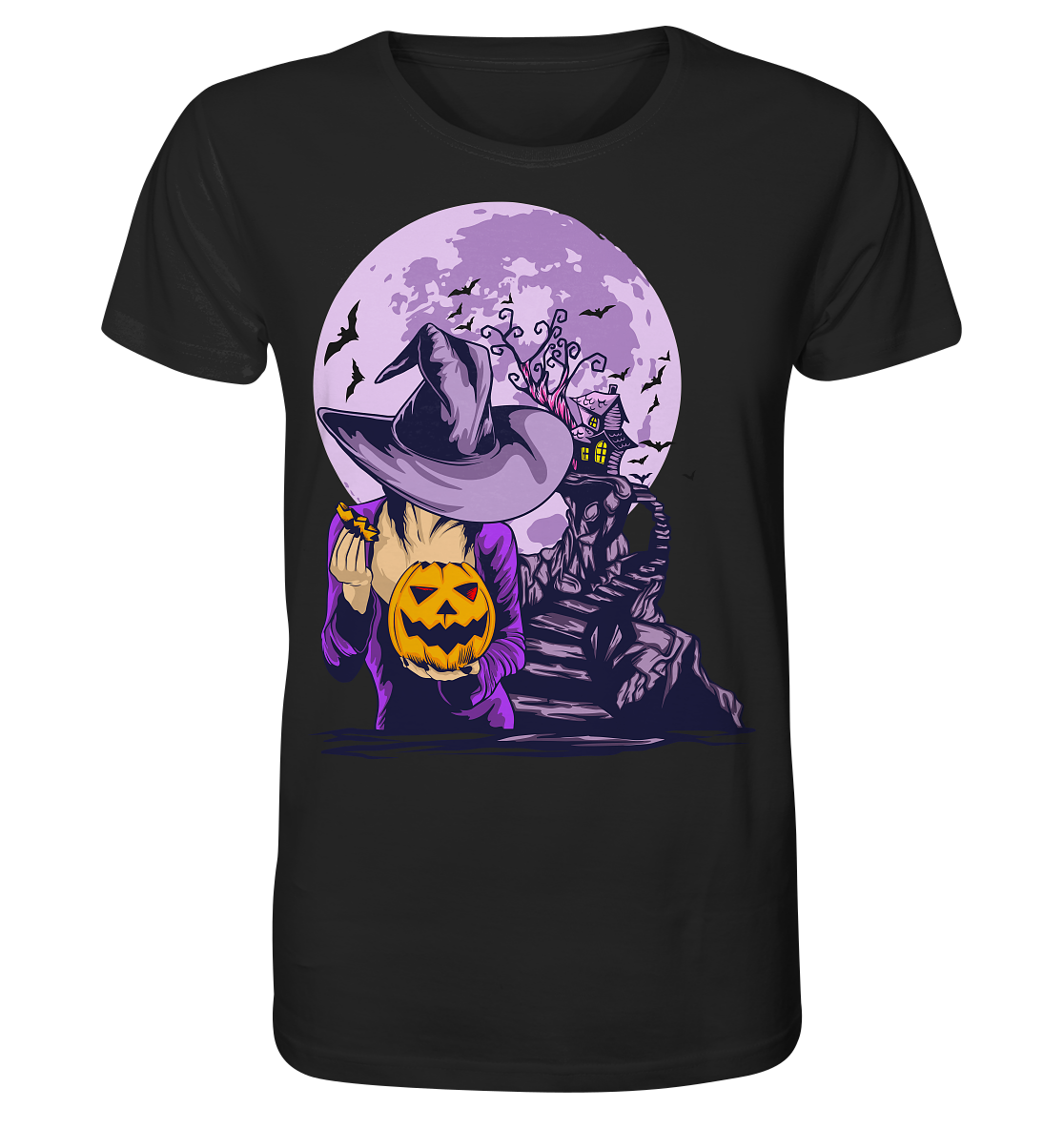 Halloween Illustration 8 - Organic Shirt