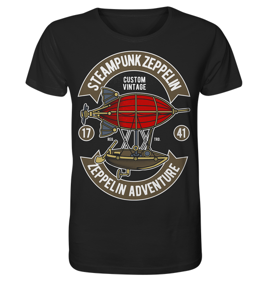 Steampunk Zeppelin - Organic Shirt