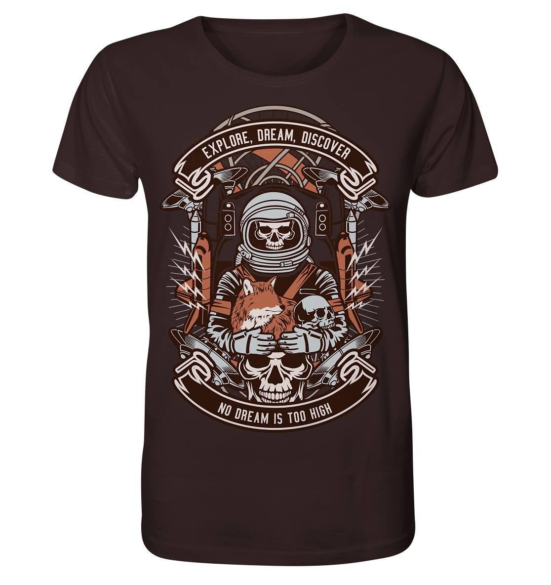 Astronaut Skull - Organic Shirt