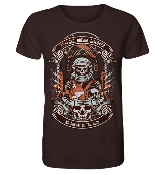 Astronaut Skull - Organic Shirt