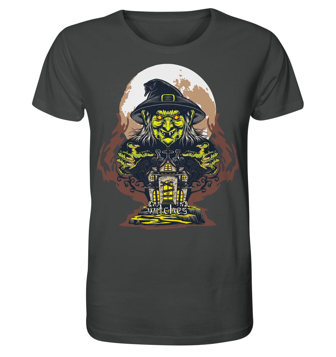 Halloween Illustration 10 - Organic Shirt