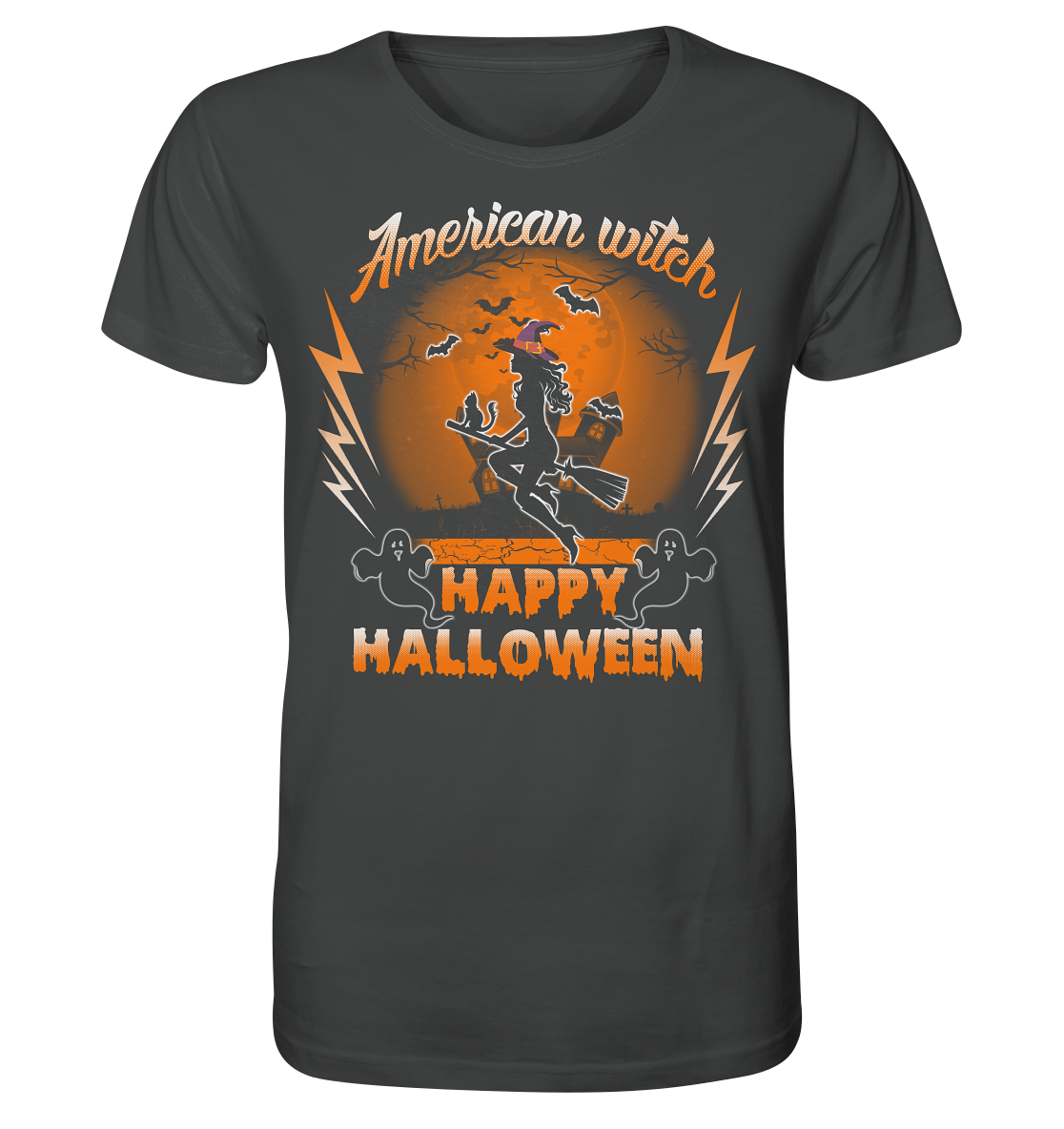 American Witch (Orange) - Organic Shirt