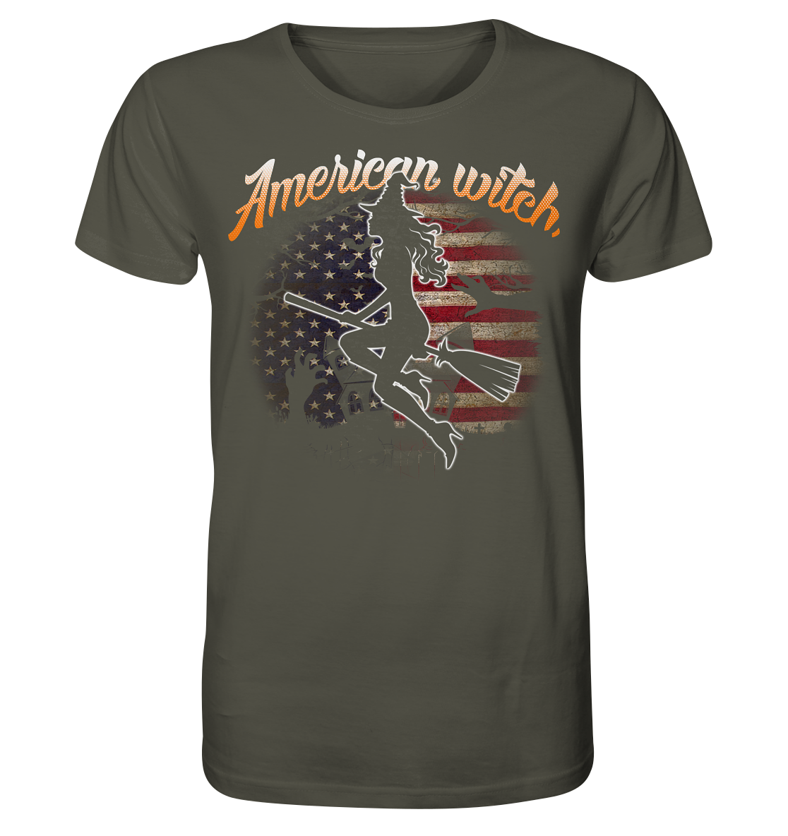American Witch (Flagge) - Organic Shirt