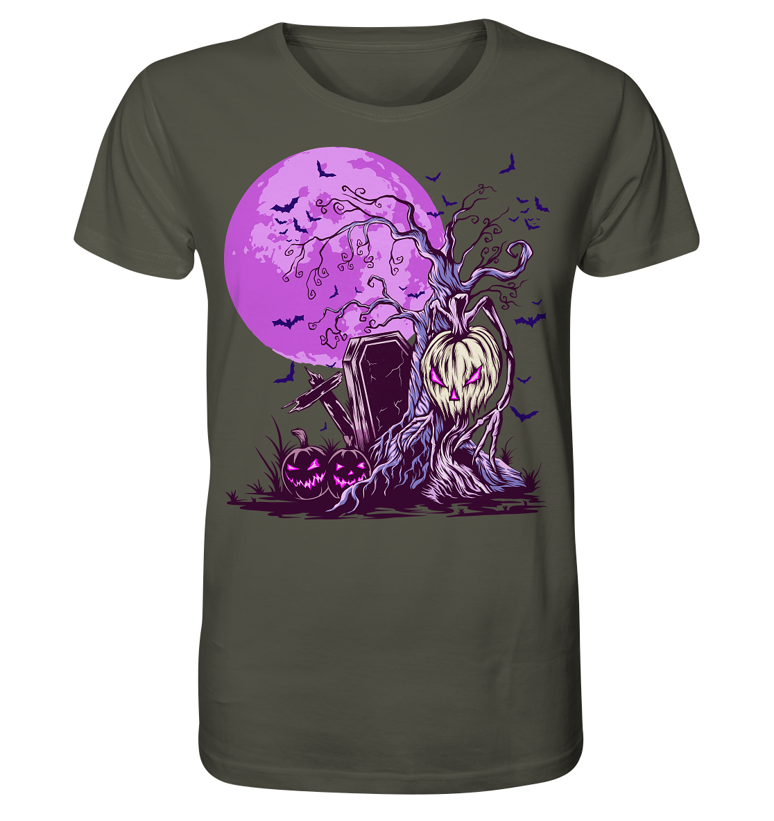 Halloween Illustration 6 - Organic Shirt
