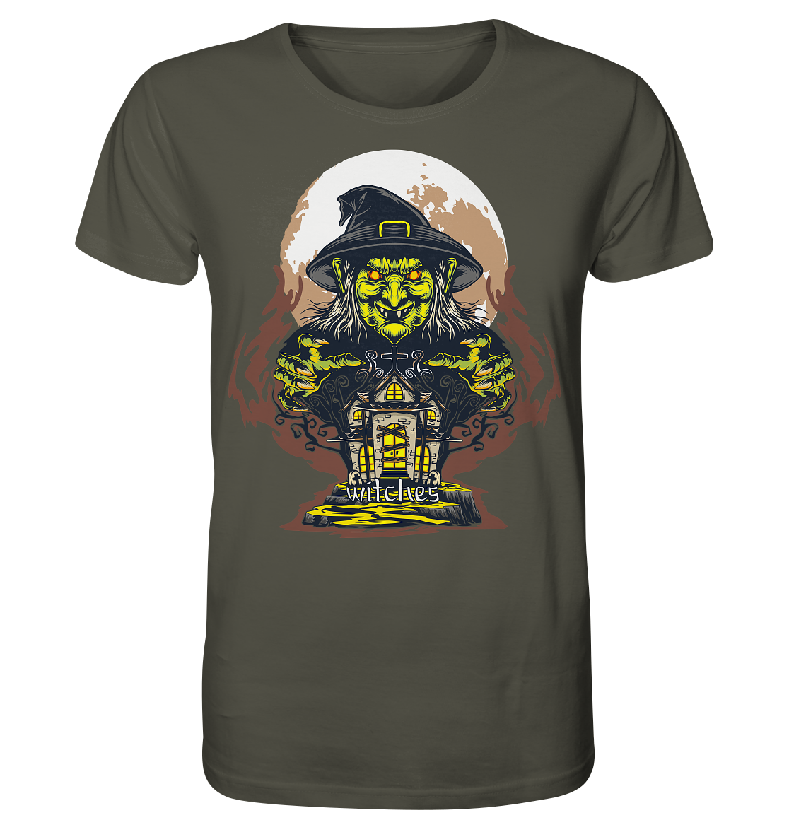 Halloween Illustration 10 - Organic Shirt