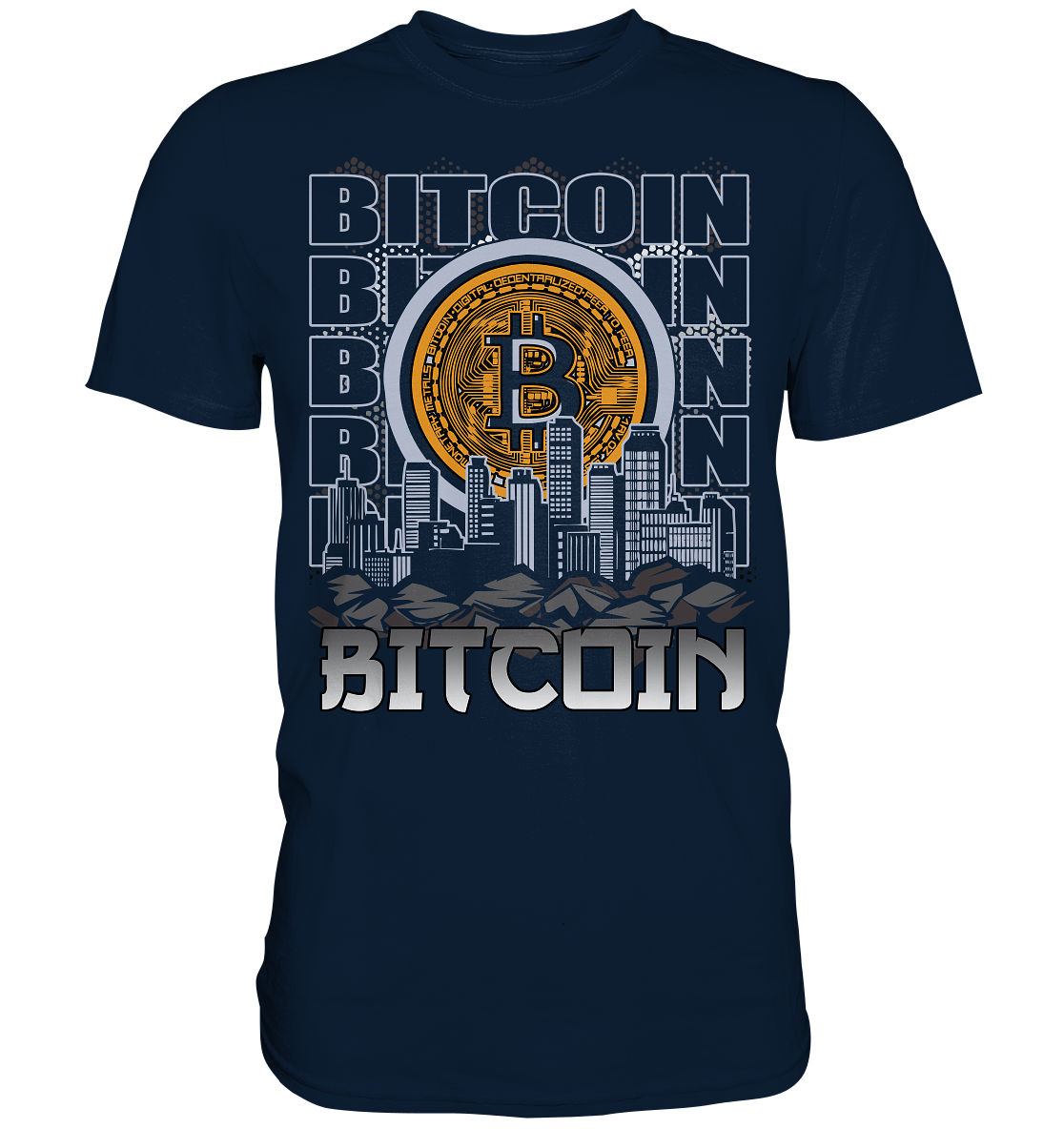 Bitcoin Town - Premium Shirt