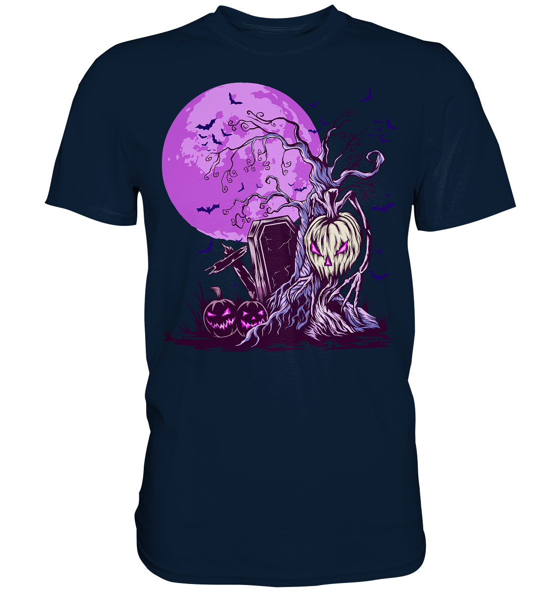 Halloween Illustration 6 - Premium Shirt