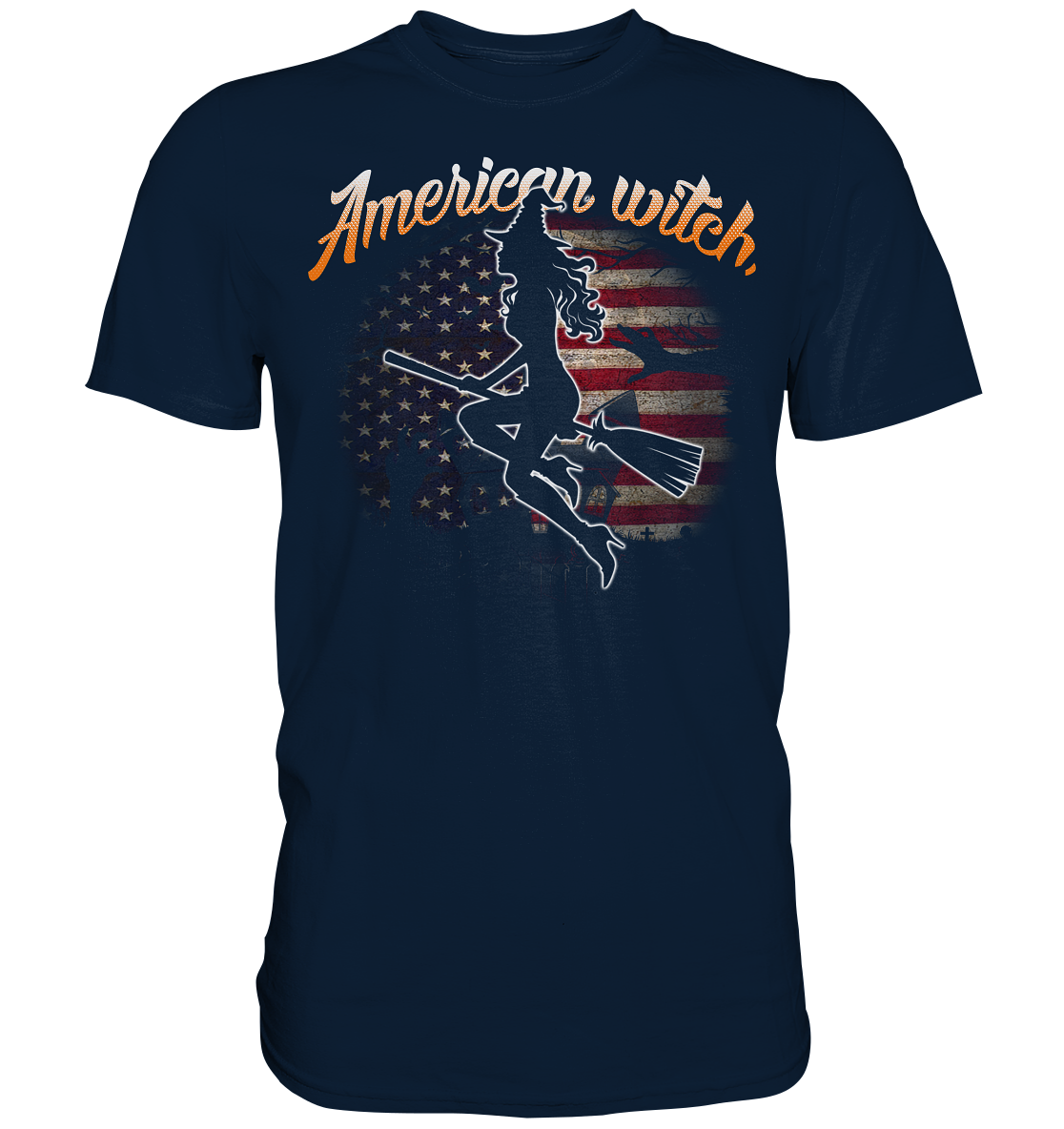 American Witch (Flagge) - Premium Shirt