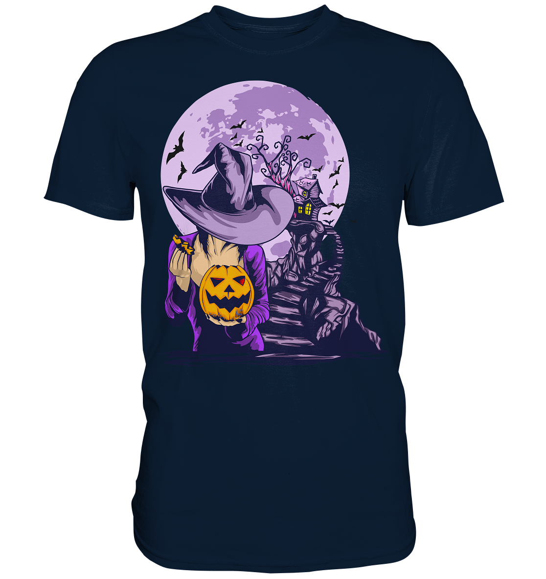 Halloween Illustration 8 - Premium Shirt