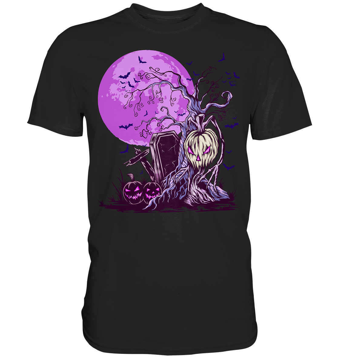 Halloween Illustration 6 - Premium Shirt