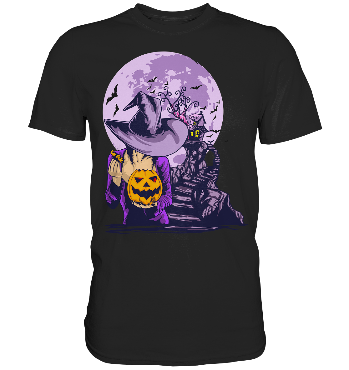 Halloween Illustration 8 - Premium Shirt