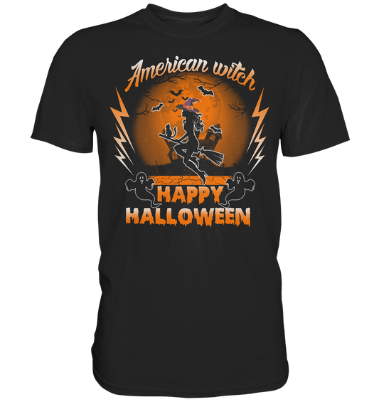 American Witch (Orange) - Premium Shirt