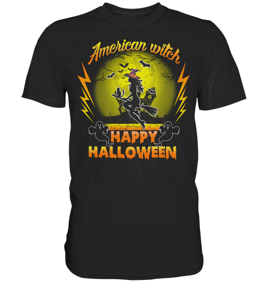 American Witch (Gelb) - Premium Shirt