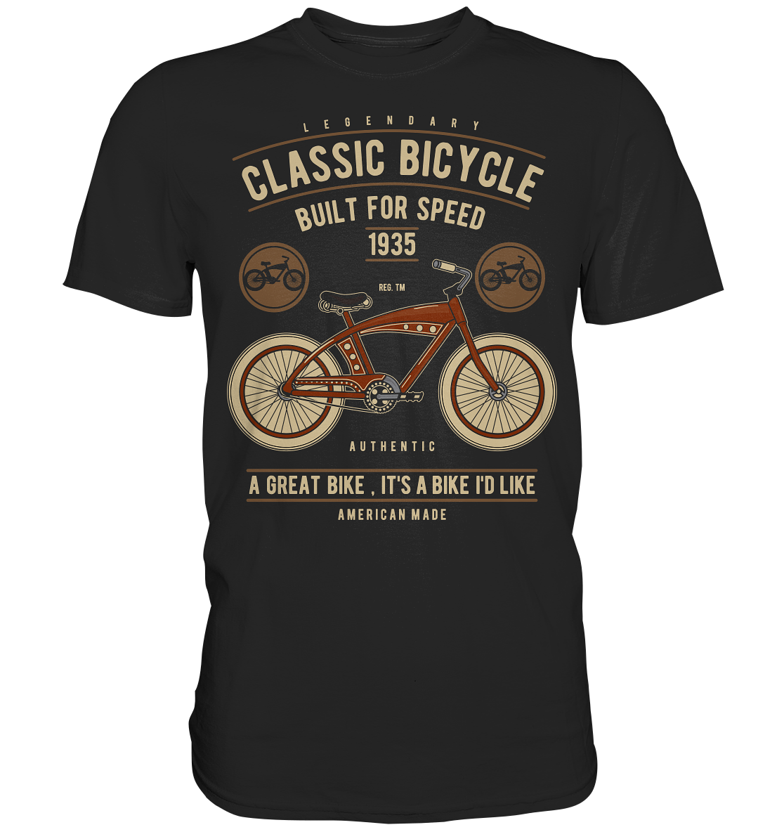 Classic Bicycle - Premium Shirt