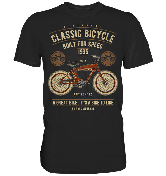 Classic Bicycle - Premium Shirt
