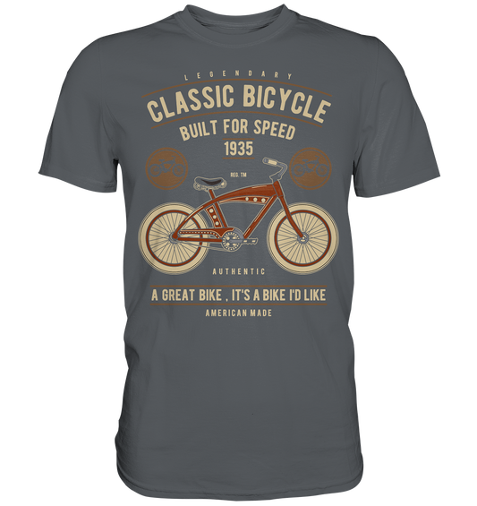 Classic Bicycle - Premium Shirt