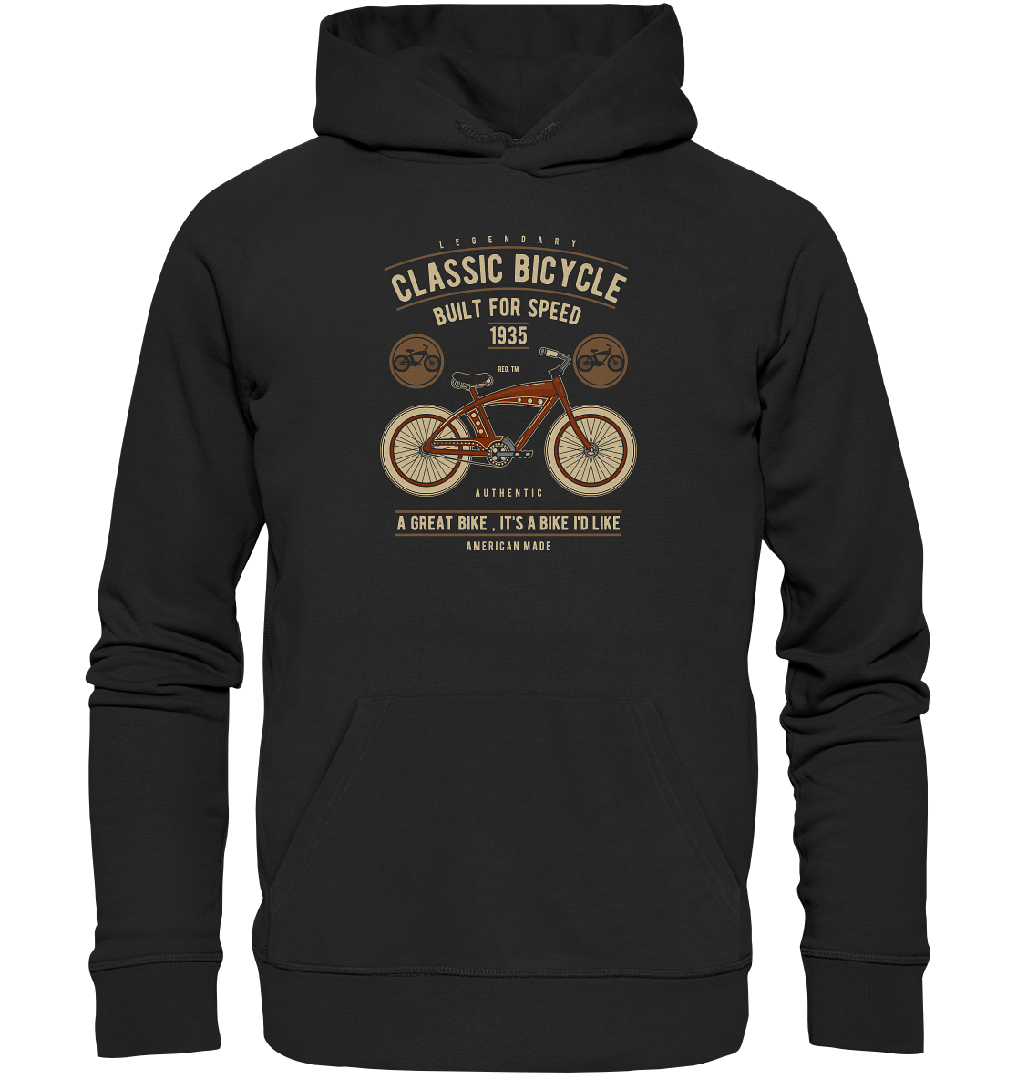 Classic Bicycle - Premium Unisex Hoodie