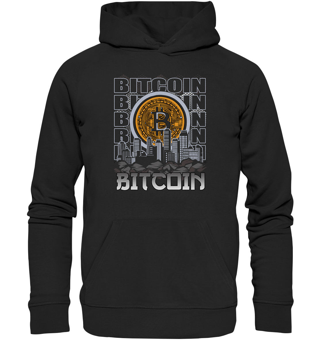 Bitcoin Town - Premium Unisex Hoodie