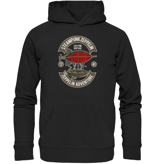Steampunk Zeppelin - Premium Unisex Hoodie